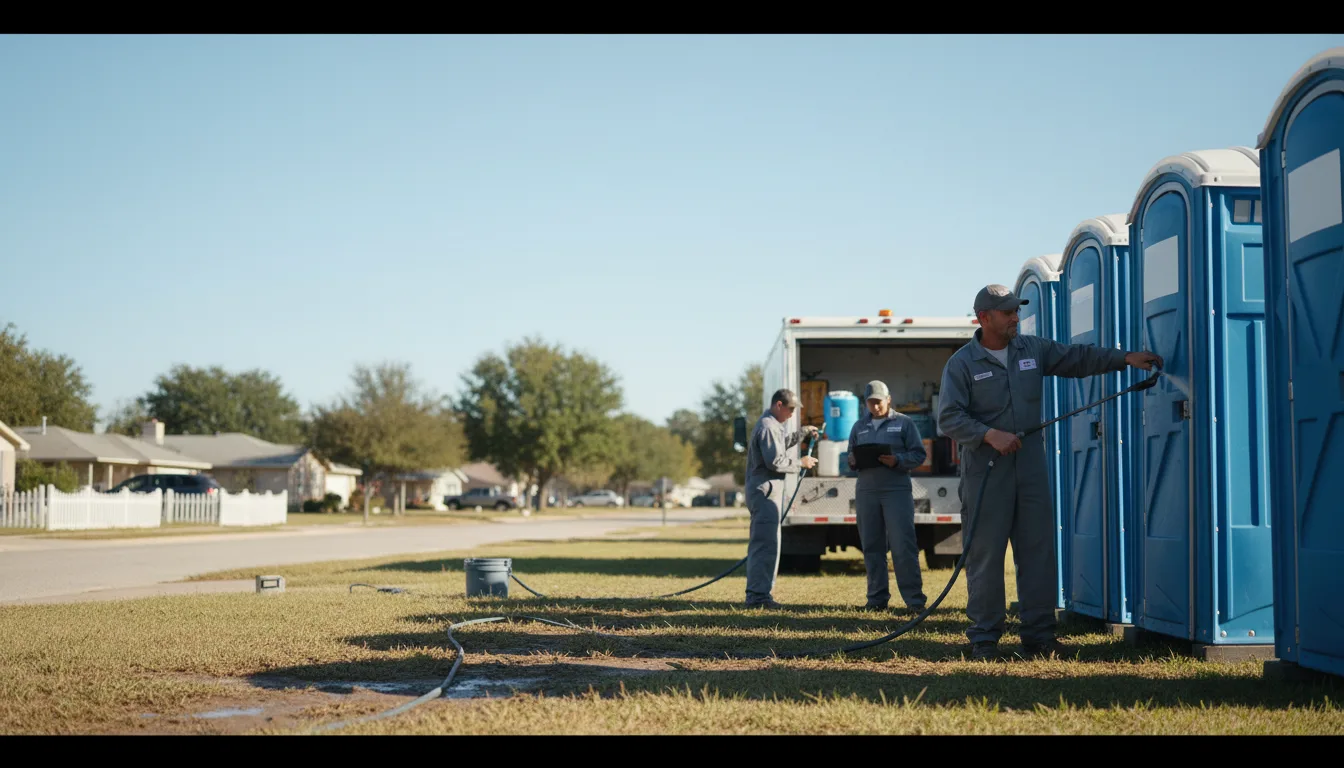 Long-Term Portable Toilet Rental in Lake City, AR near me
